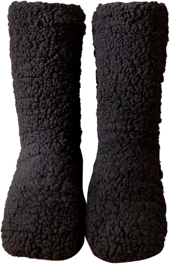 Fuzzy Socks For Women,Socks With Grippers For Women Cloud Socks Cloud Sock For Women Cozy Leg-Warmers Legsleeve