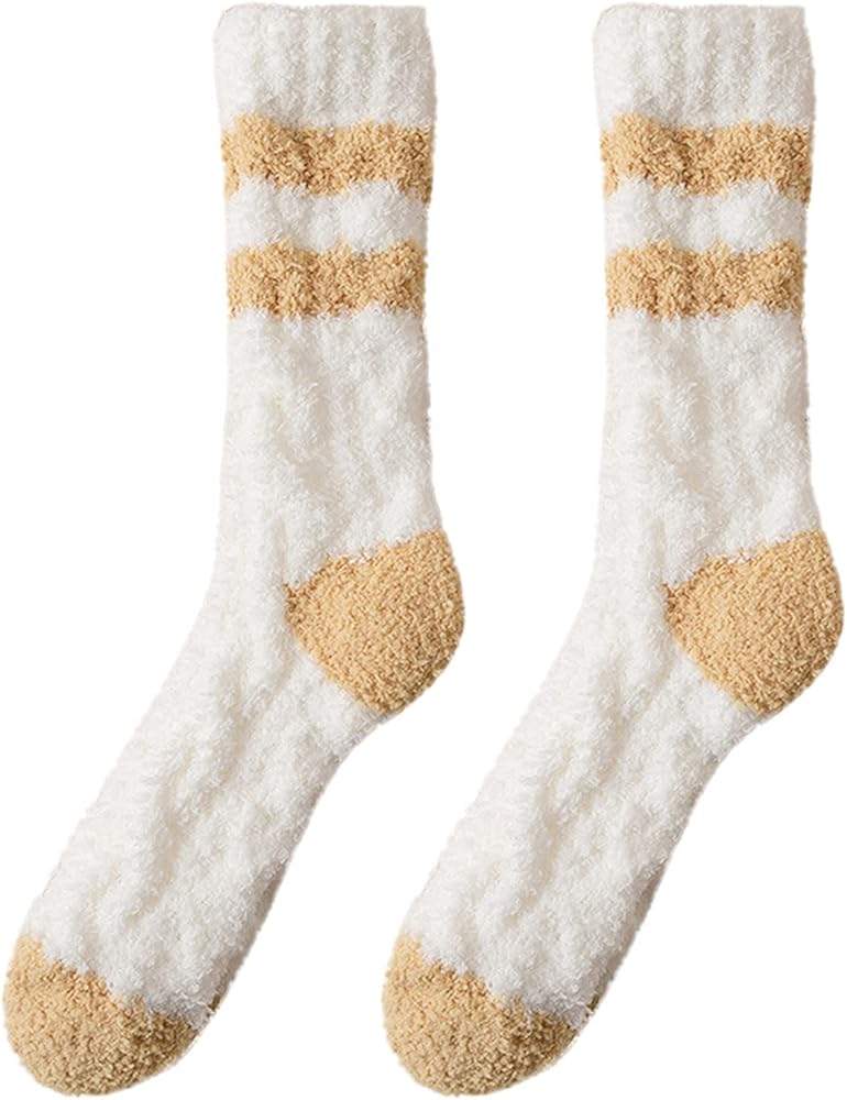 Fuzzy Socks Womens Super Soft Fuzzy Plush Warm Winter Home Sleeping Slipper Socks Cozy Fluffy Floor Socks Fluffy Socks