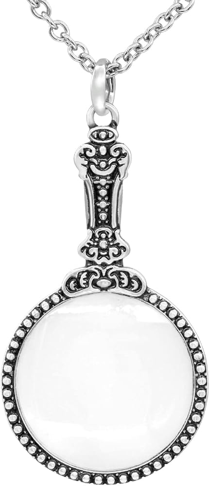Controse Enchanted Mirror Necklace (Magnifying Glass Pendant)