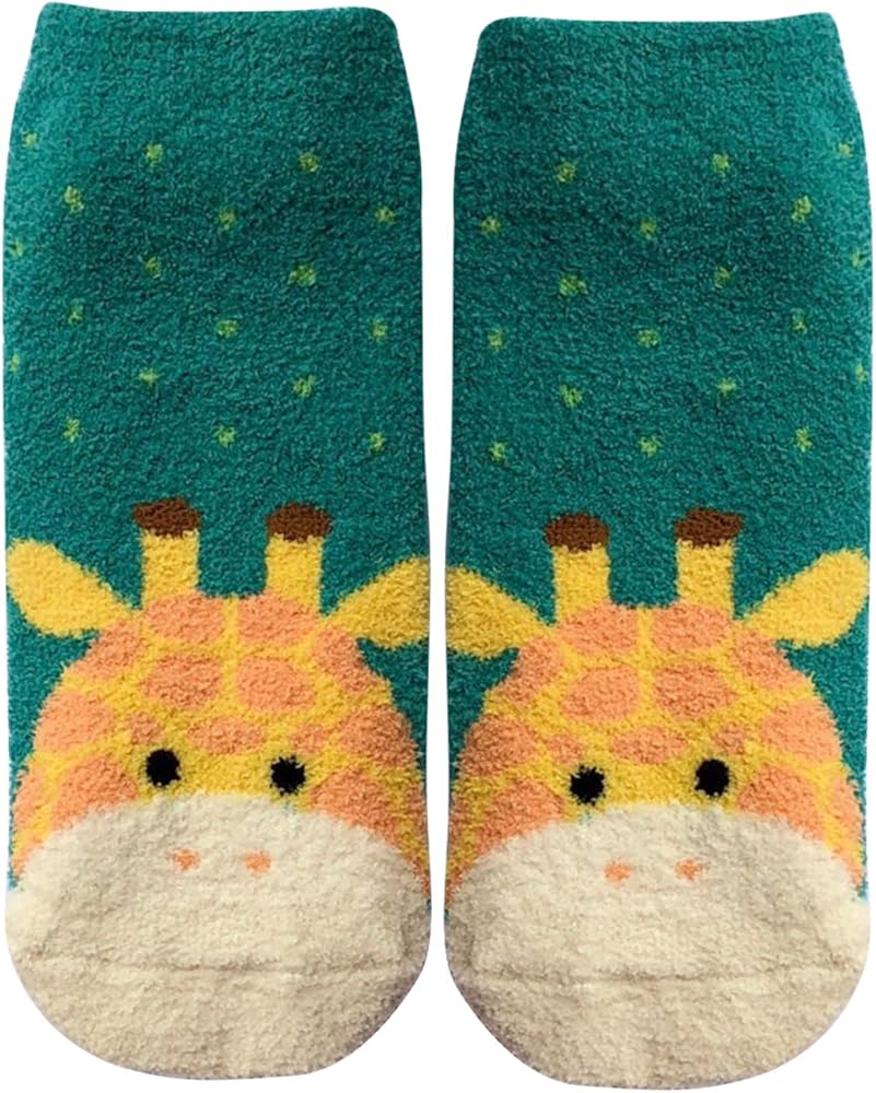 Women Boy Girl Slipper Socks Sleeping Socks Winter Warm Socks