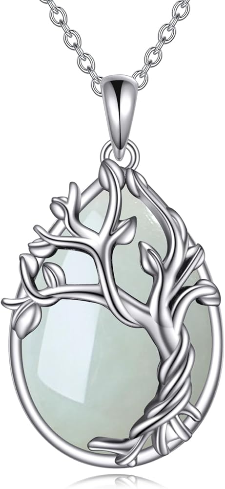 POPLYKE Tree of Life Necklace for Women 925 Sterling Silver Family Tree Pendant Jewelry Birthday Gifts