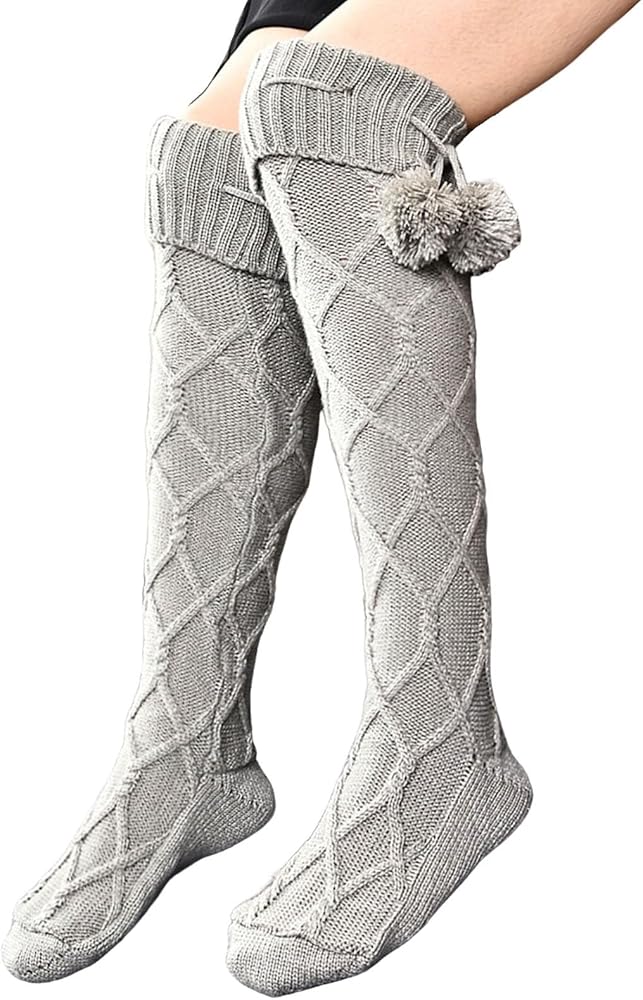 Plush Slipper Socks Women Fleece Fluffy Cabin Plush Warm Sleep Soft Cozy Winter Socks for Women Slipper Socks