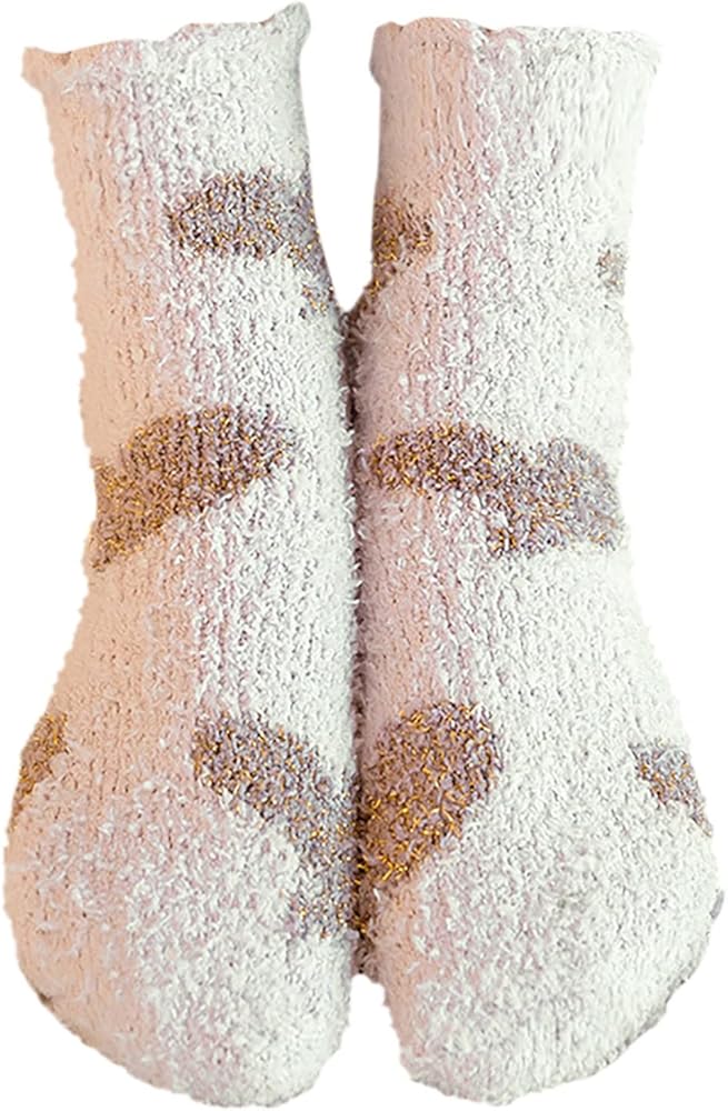 Christmas Socks Mens Fuzzy Socks Animal Soft Warm Cute Microfiber Cozy Fluffy Sleeping Warm Socks Christmas Gift for Women
