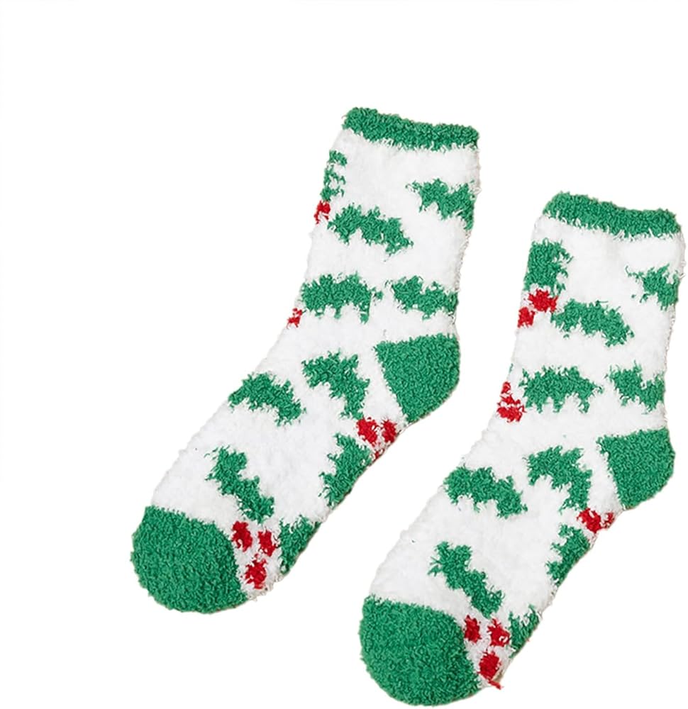 Women Winter Thick Slipper Socks with Grippers Thicken cozy socks for women gifts for dog lovers women womens