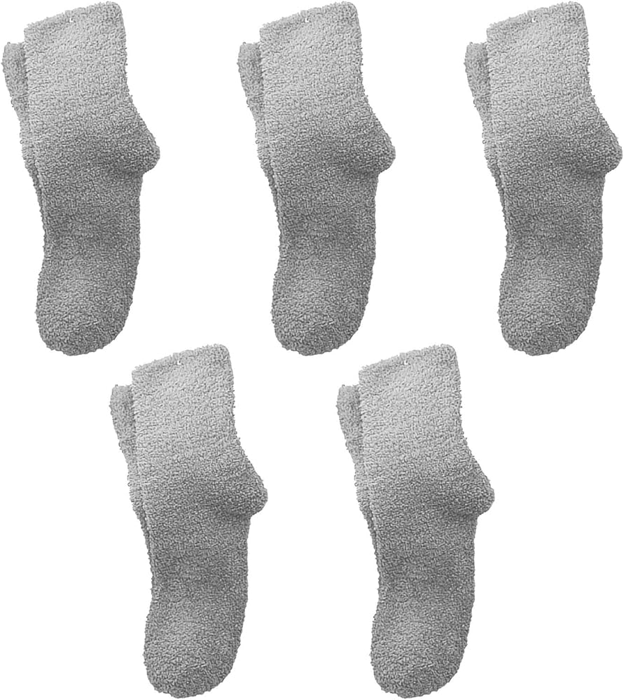 GIERIDUC Fuzzy Socks for Women Soft Cozy Winter Slipper Socks Floor Slipper Socks Warm Soft Winter Plush Home Sleeping Socks