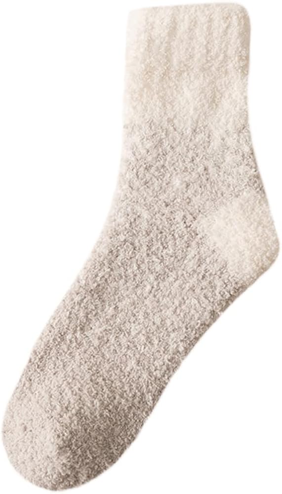 Women Winter Fuzzy Slipper Socks Starry for Sleep Hos