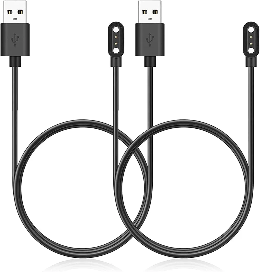 Charger Replacement for Hero Band iii Smart Watch, Magnetic Charging Cable 2-Pack