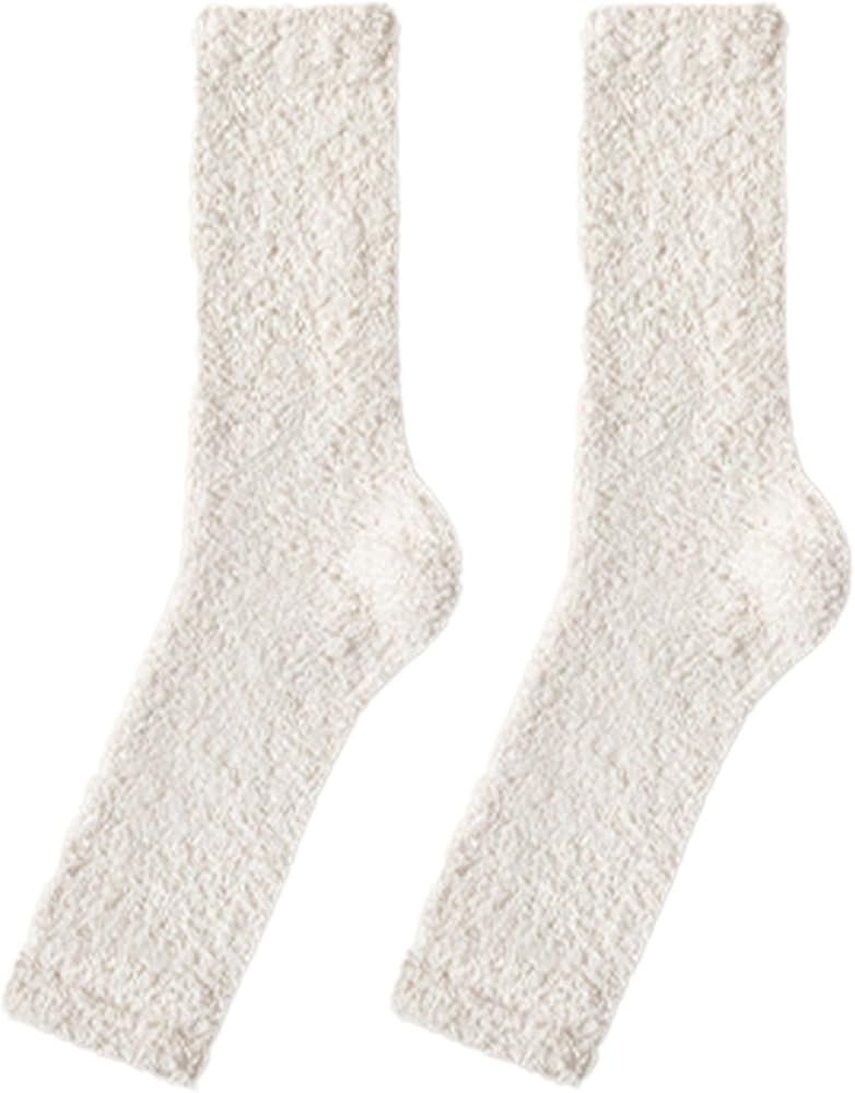 Fuzzy Socks for Women Fleece Fluffy Cabin Plush Warm Sleep Soft Cozy Winter Sleep Christmas Home Socks