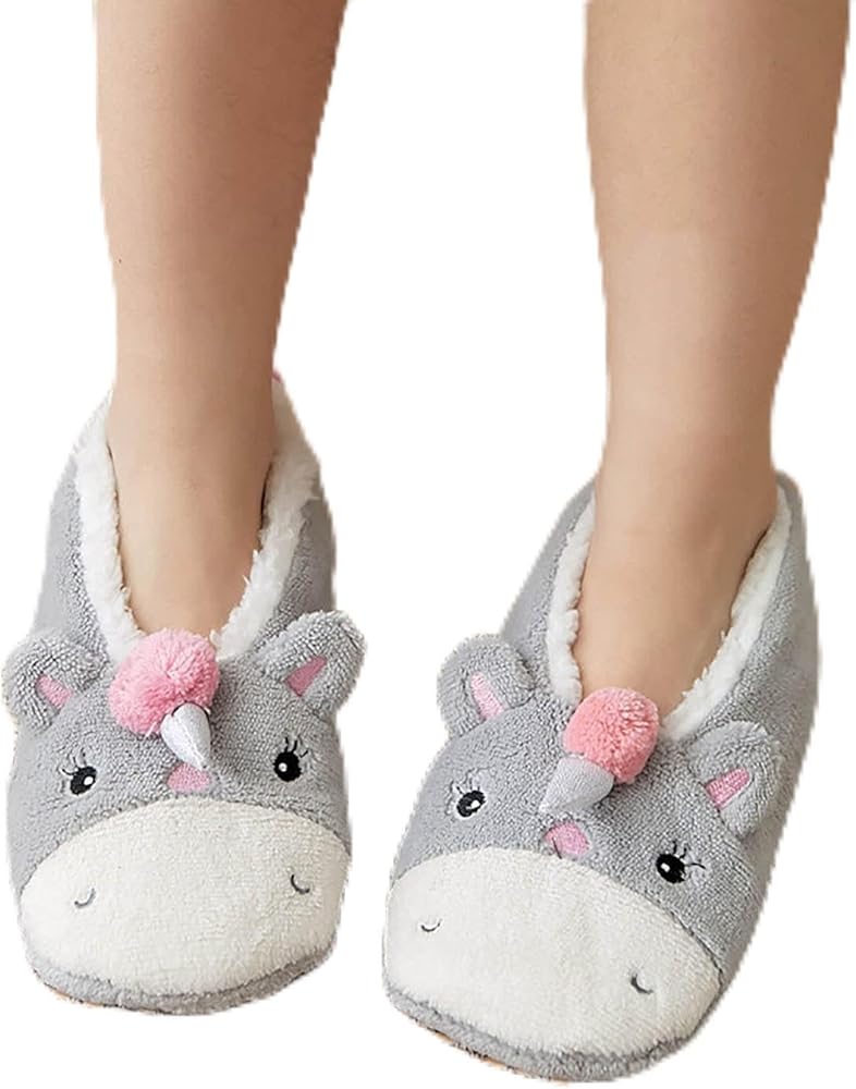 Womens Fuzzy Socks Soft Fluffy Home Sleeping Socks Cozy Warm Slipper Socks Christmas Stocking Gifts for Women