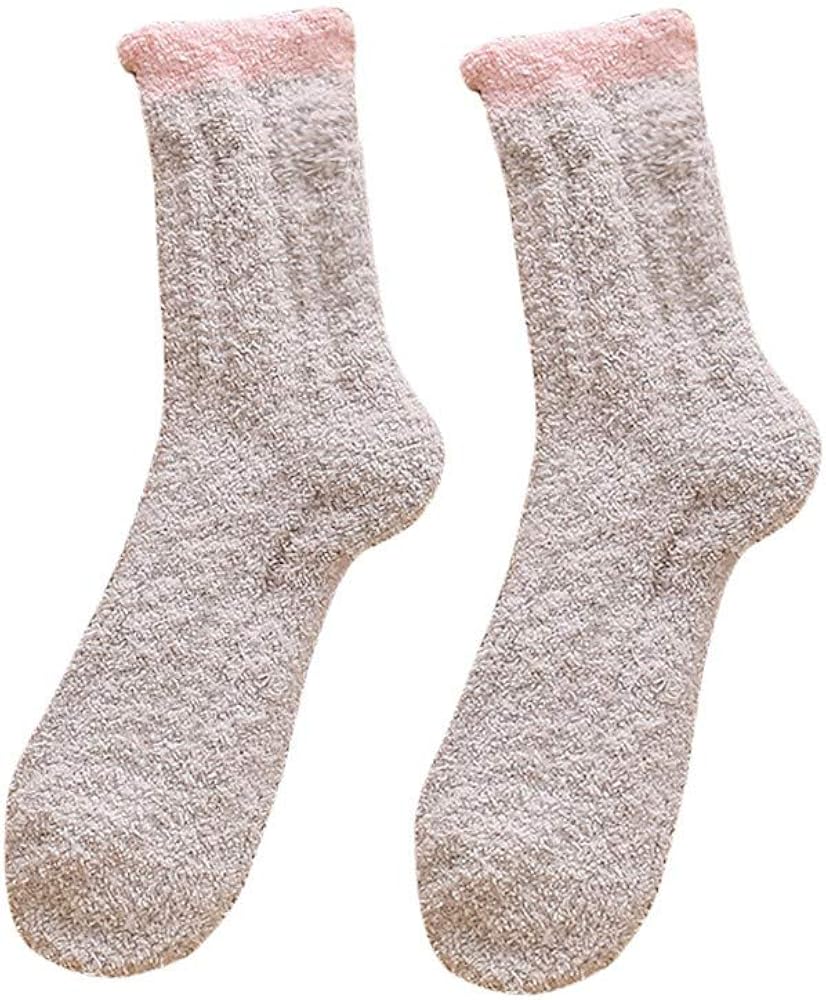 HELLORSO Socks Women Classic Socks Socks Sleeping For Women Soft Socks Microfiber Socks Slipper Winter Fuzzy Home Tube