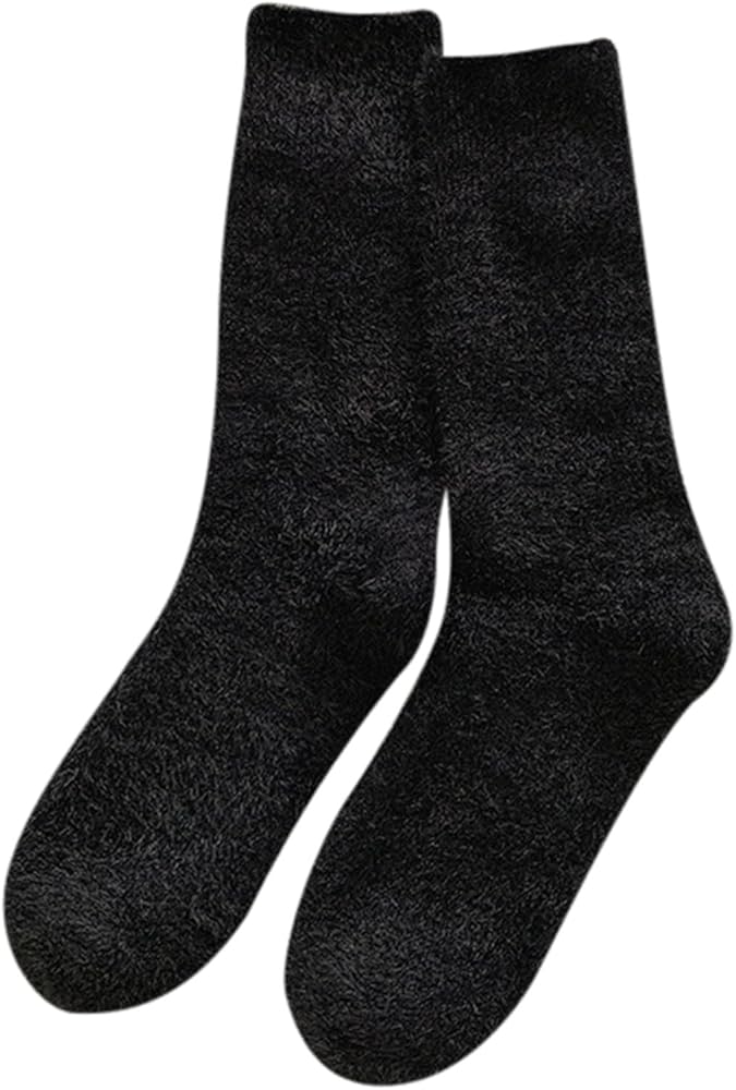 Womens Slipper Socks Winter Fleece Warm Thick Soft Sleep Socks Home Lounge Cozy Fluffy Sleep Thermal Socks