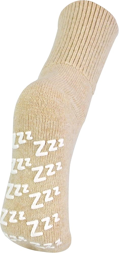Sock Snob - Womens Cashmere Lounge Sleep Socks with Grippers | Thermal | Knitted
