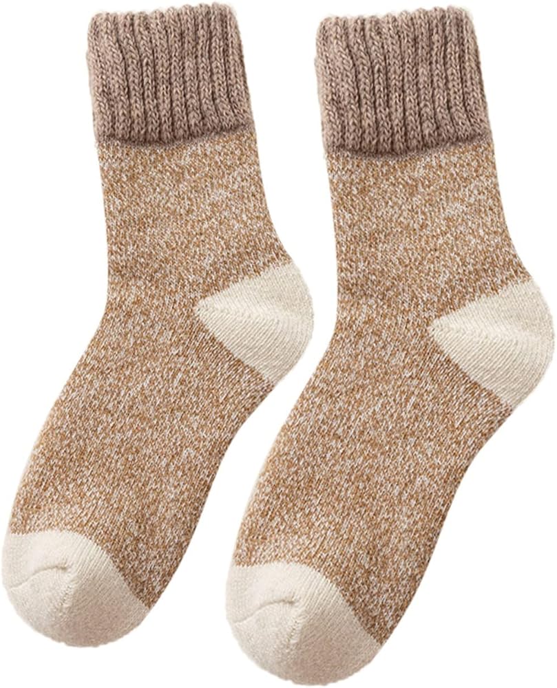 Women's Slipper Socks Winter Warm Fluffy Soft Slipper Home Sleeping Cute Animal Socks Fleece Plush Sleep Socks