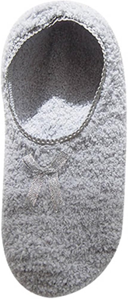 Women's Low Cut Cotton Socks Winter Fuzzy Fluffy Warm Fleece Lining Sock Casual House Comfy Sleep Soft Socks