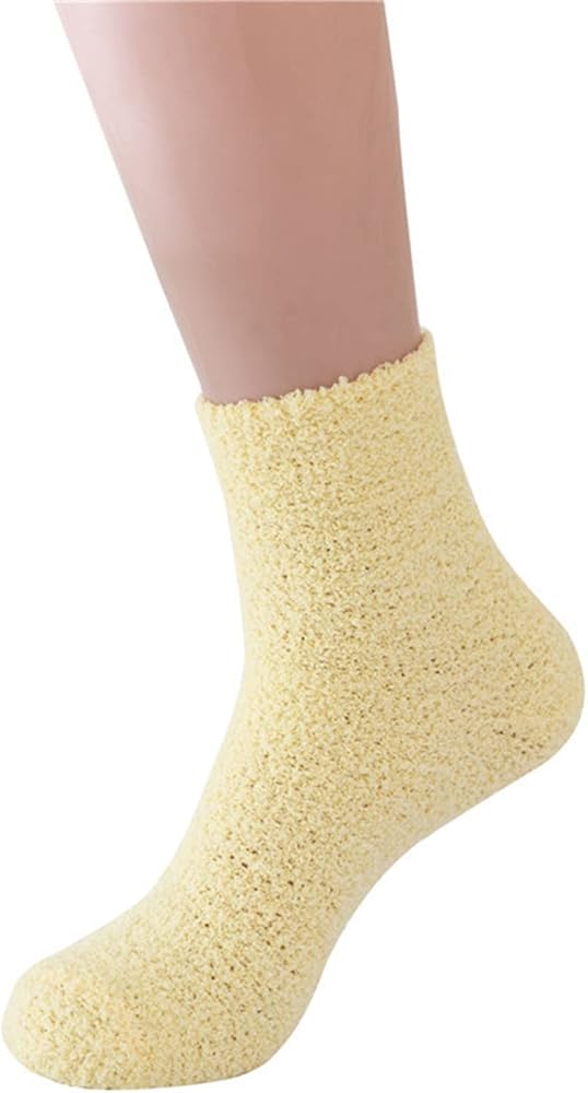 Womens Fuzzy Socks Soft Cozy Fluffy Slipper Winter Warm Plush Socks Sleep Christmas Home Socks