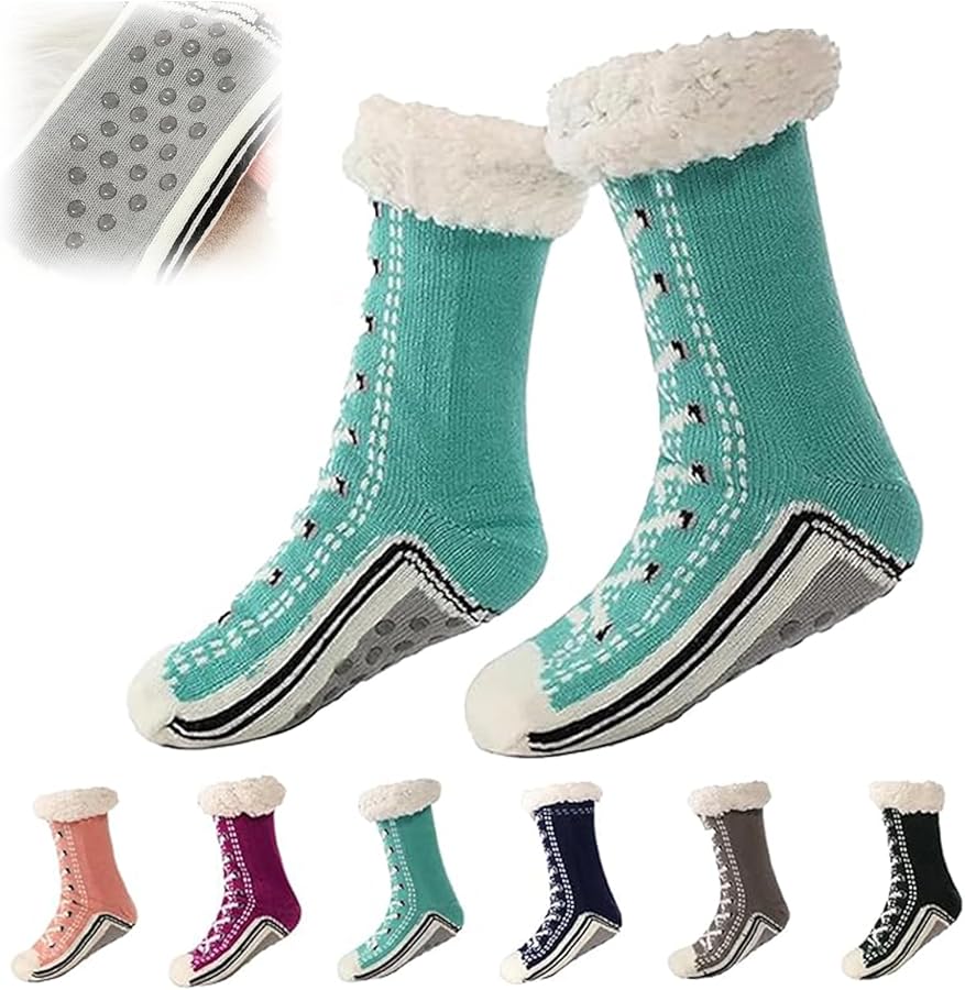 Ultra-thick Cashmere Slipper Home Socks,Cashmere Slipper Socks,Cashmere Slipper Socks for Women
