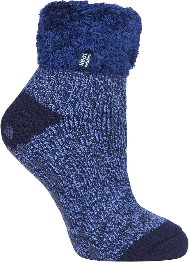Womens Warm and Fluffy Low Cut Ankle Length Bed Sleep Socks (HHL15, 5-9)