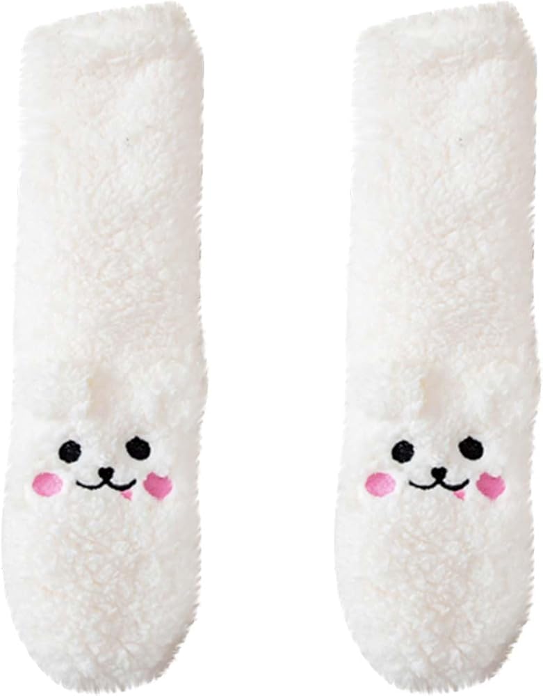 Fuzzy Socks for Women Thick Plush Cute Socks Sleep Cozy Socks Lounge Home Socks Winter Soft Fluffy Socks
