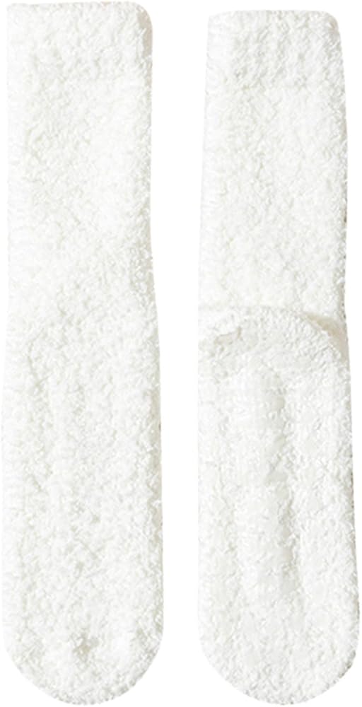 Fuzzy Socks Womens Winter Microfiber Soft Cozy Plush Fluffy Socks Warm Sleeping Socks for Women
