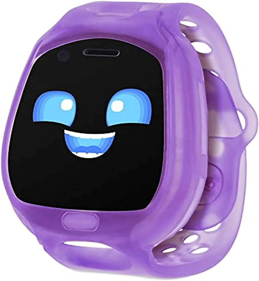 Little Tikes Tobi 2 Robot Purple - 2 Cameras, Interactive, Games, Videos, Selfies, Pedometer & More, Touchscreen, Parental Control- Stem Gifts, Smartwatch for Kids Boys Girls 6 7 8+