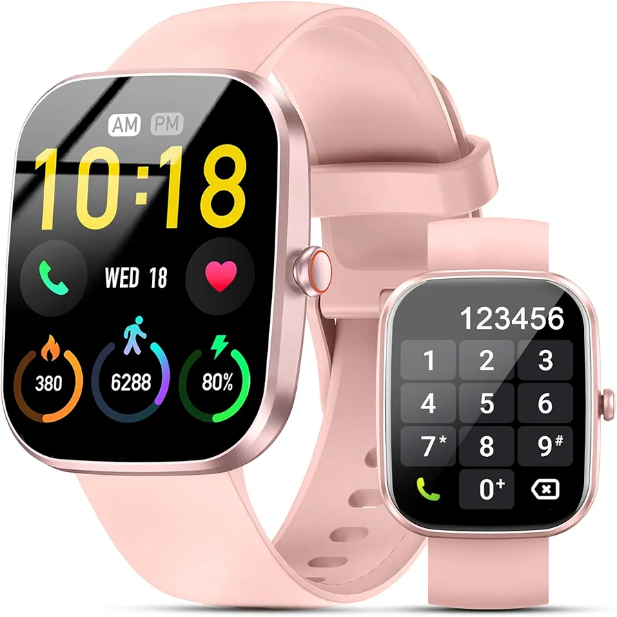 Kuizil Smart Watch, Smartwatch for Men Women (Answer/Make Call), IP68 Waterproof