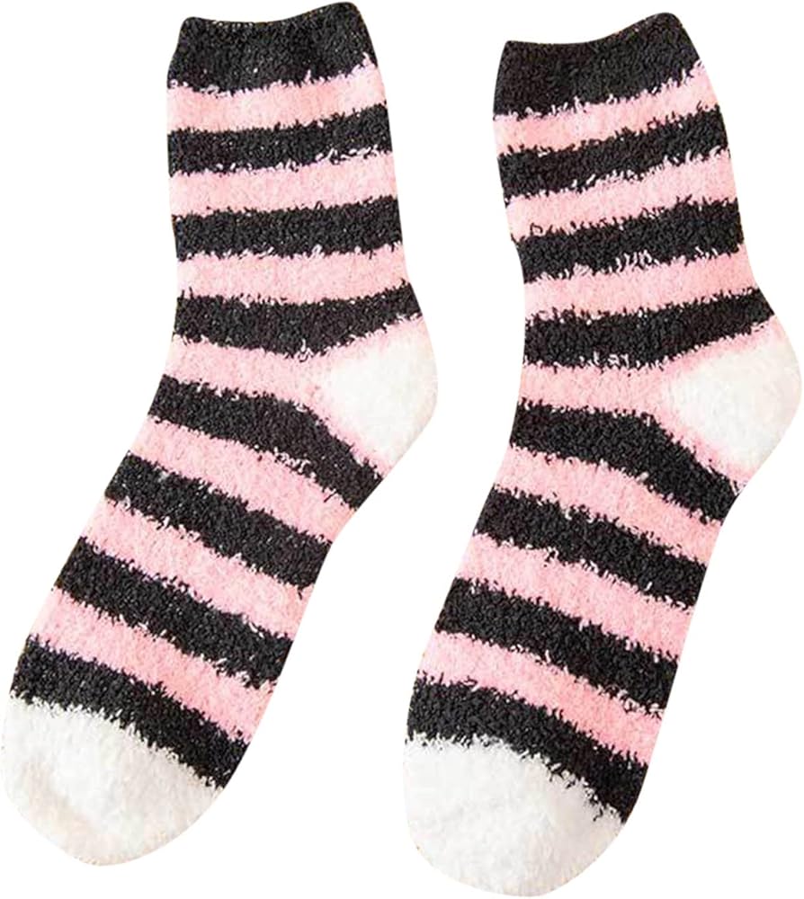 Cute Fuzzy Socks for Women Womens Super Soft Cozy Fluffy Warm Sock Fuzzy Fluffy Comfortable Socks