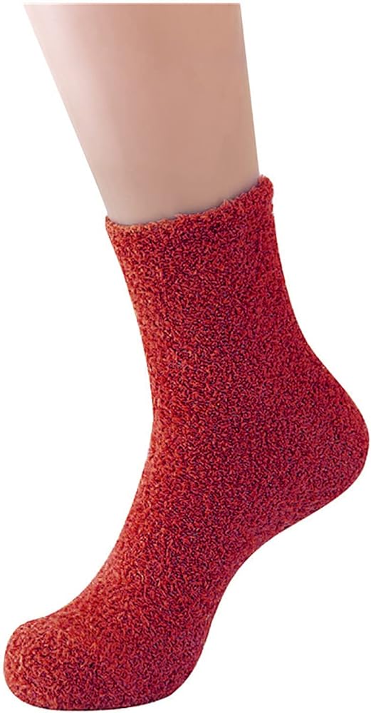 HGps8w Women Fuzzy Socks No Slip Warm Socks Soft Slipper Socks Grips Sleep Socks Unisex Winter Fluffy Socks