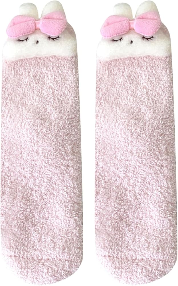 Fuzzy Socks for Women Soft Plush Warm Cozy Fluffy Slipper Socks Home Sleeping Socks Christmas Gifts for Women