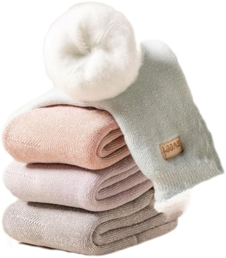 Autumn and Winter Thick Socks with Plush and Thickened Women's Warm and Thick Coral Velvet Socks