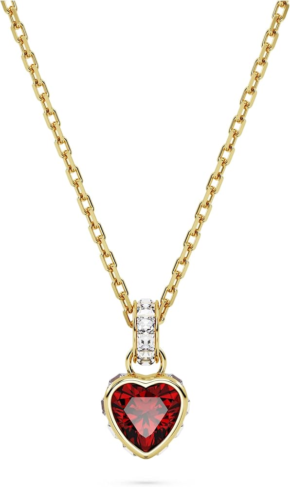 Swarovski Stilla Necklace and Earrings Crystal Jewelry Collection, Mixed Crystal Cuts, Varying Metal Finishes