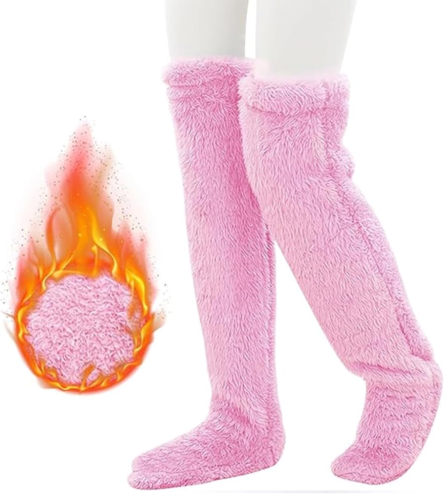 snuggs cozy socks,Plush Warmth Long Socks,snuggs cozy socks knee high,Winter Home Sleeping socks, Slipper Socks for Women