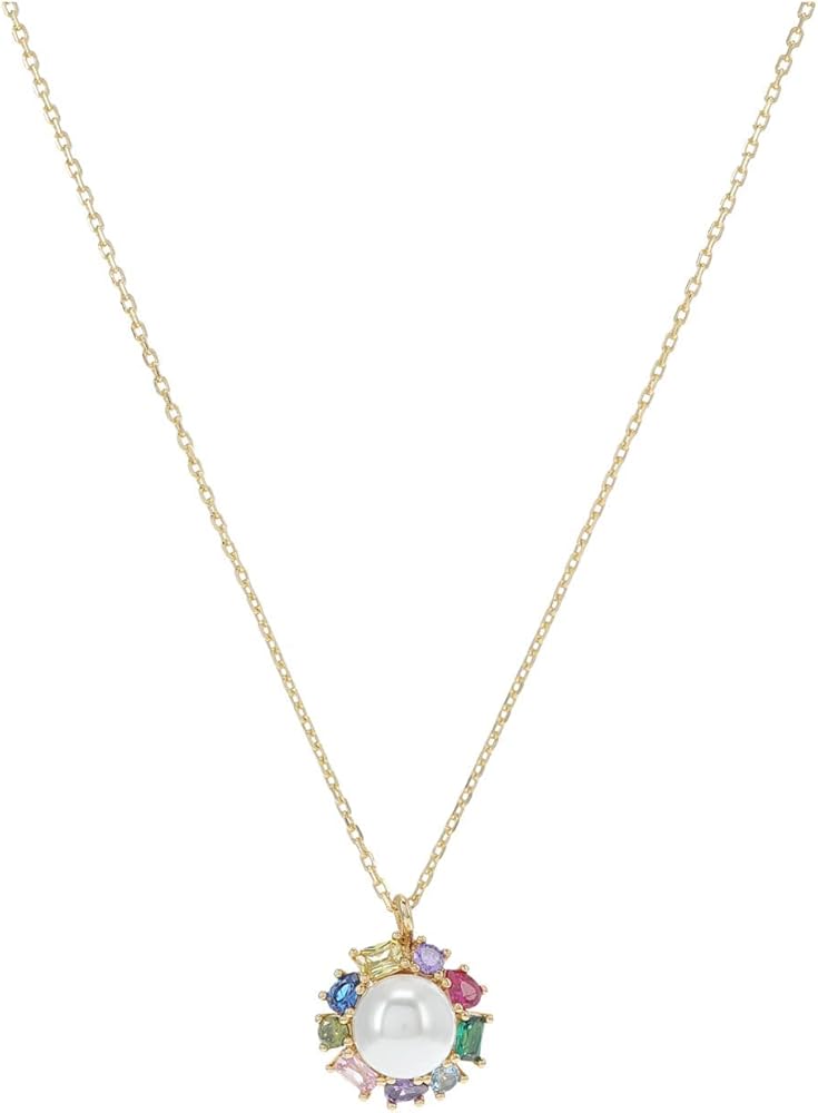kate spade new york Candy Shop Pearl Halo Pendant Necklace