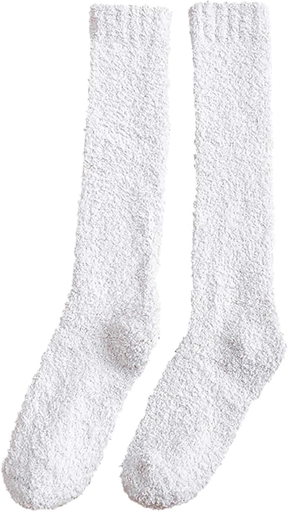 Fuzzy Socks for Women,Women Thick Soft Warm Fuzzy Socks Winter Fluffy Microfiber Crew Socks