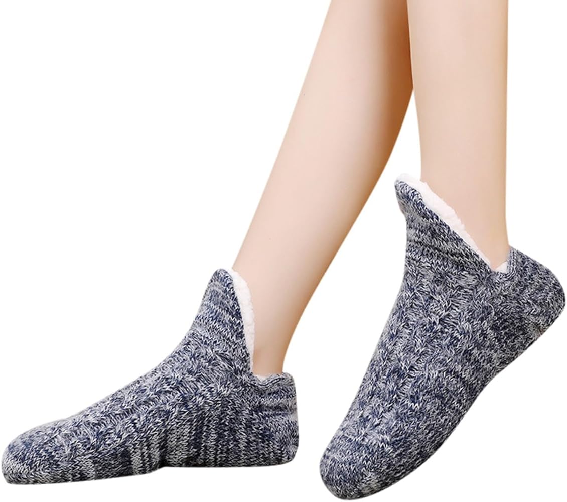 Fuzzy Socks for Women Winter Fluffy Slipper Socks Mens Cozy Warm Sleep Socks Winter Soft Fluffy Socks