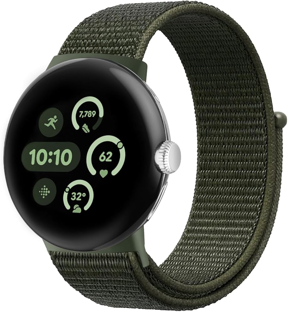 BlackPro Compatible with Google Pixel Watch 3 45mm 41mm Band, Adjustable Breathable Sport Strap for Google Pixel 3/2/1 Smartwatch Men Women