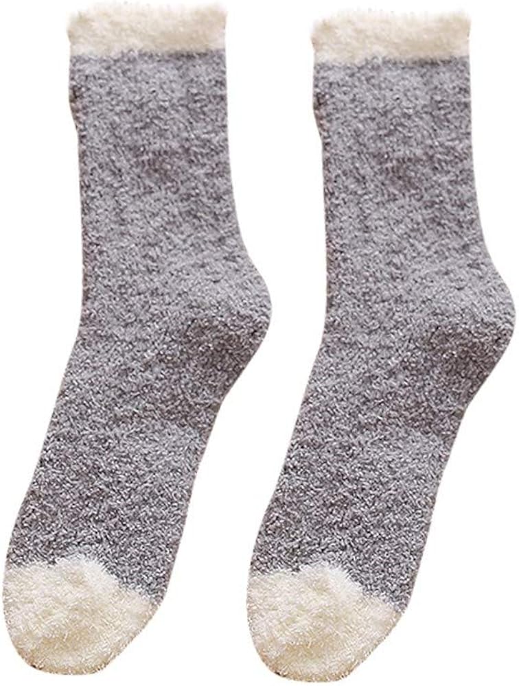 HELLORSO Dry Sock Soft Socks Socks Microfiber Sleeping Socks Socks For Women Winter Fuzzy Slipper Seamless Athletic Socks