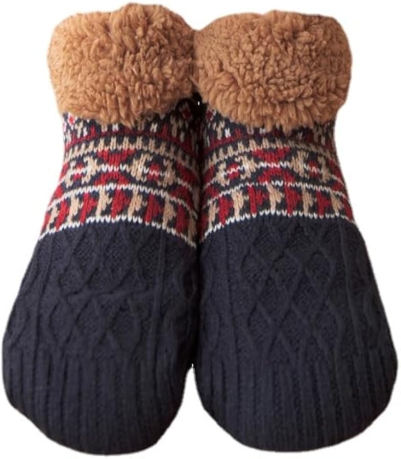 Obenie Slippers Socks Autumn&Winter Floor Socks Home Warmth Women Socks Snow Socks Sleep Carpet Socks Men Non-slip Socks