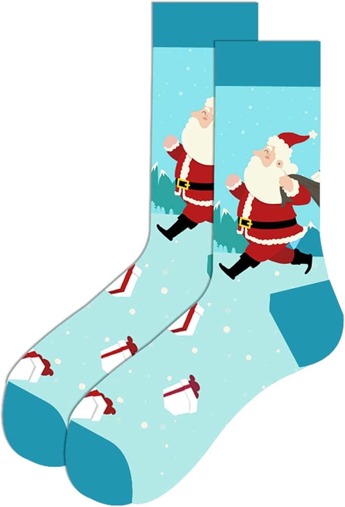 Christmas Socks for Women Vintage Fashionlong Sock Comfortable Unisex Christmas Cute Christmas Socks Thanksgiving