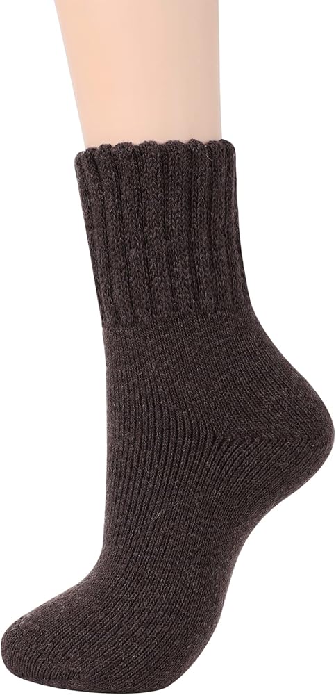 Zando Cozy Socks Warm Socks Wool Socks for Women Cute Socks for Women Boot Crew Socks Long Thick Socks Women's Socks