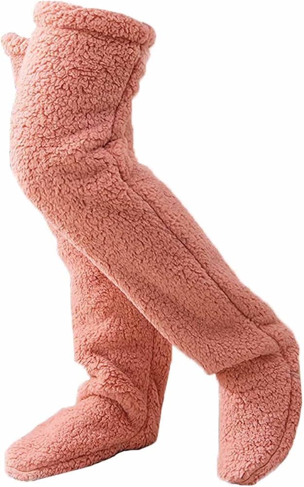 SnugglePaws Sock Slippers, SnugglePaws Sock Slippers for Women, Snugglepaws Cozy Socks, Warm Over Knee Fuzzy Socks