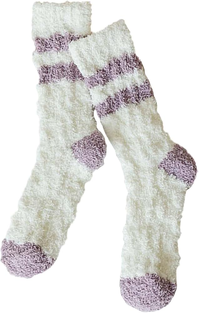 Fuzzy Socks for Women & Men Warm Winter Slipper Fluffy Sleep Cozy Comfy Cabin Fuzzy Winter Warm Socks