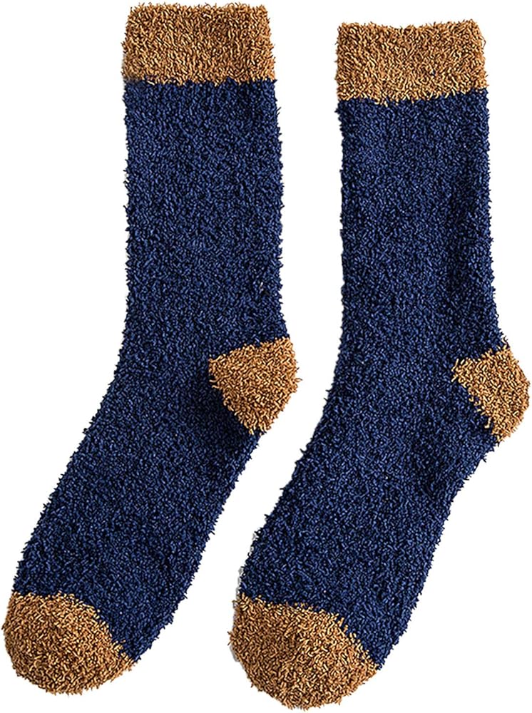 Fuzzy Socks for Women Cozy Fluffy Winter Warm Slipper Socks Warm Fuzzy Crew Socks Winter Plush Socks Sleeping