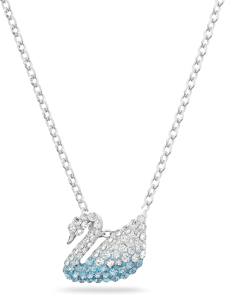 Swarovski Iconic Swan Crystal Necklace and Earrings Jewelry Collection