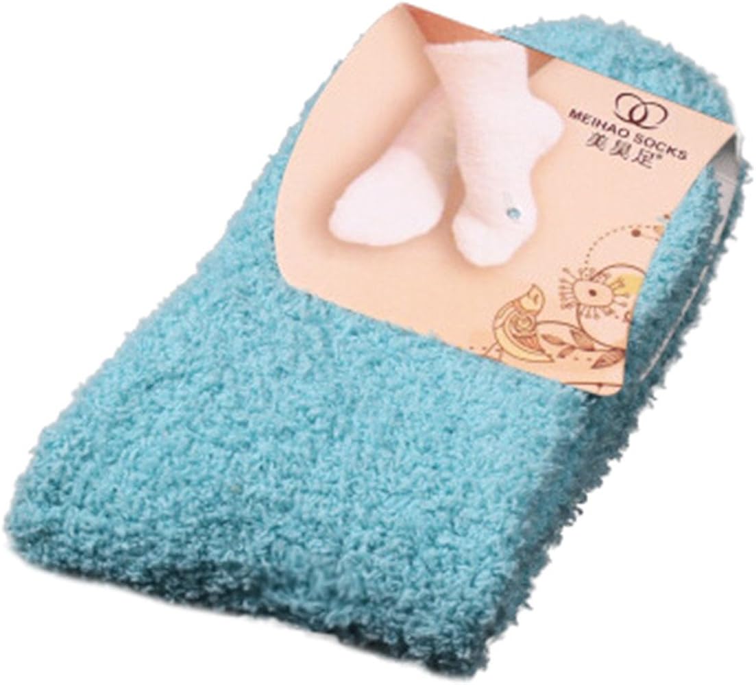 Organic Cotton Socks Women Color Girls Floor Warm Home Socks Bed Soft Winter Socks Warm Tights for Women Cotton