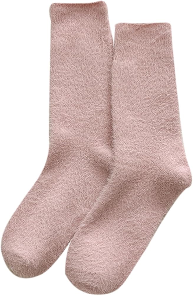 Cozy Socks for Women Warm Cozy Slipper Socks Fluffy Socks Fleece Warm Comfy Thermal Thick Home Sleeping Socks