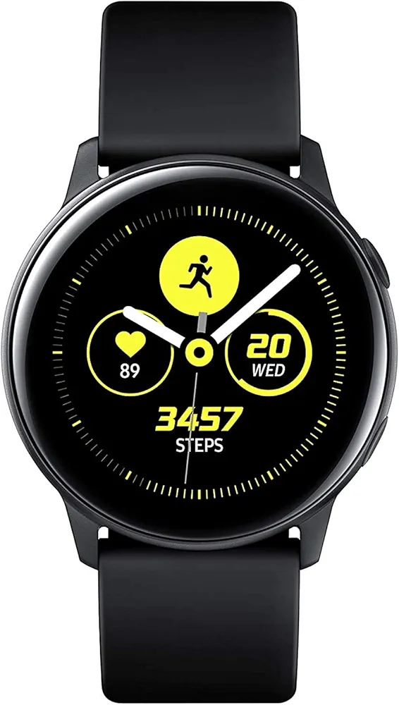SAMSUNG Galaxy Watch Active (40MM, GPS, Bluetooth ) Smart Watch with Fitness Tracking, and Sleep Analysis - Black (US Version)