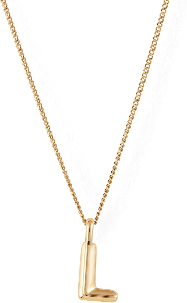JENNY BIRD Monogram Pendant Necklace