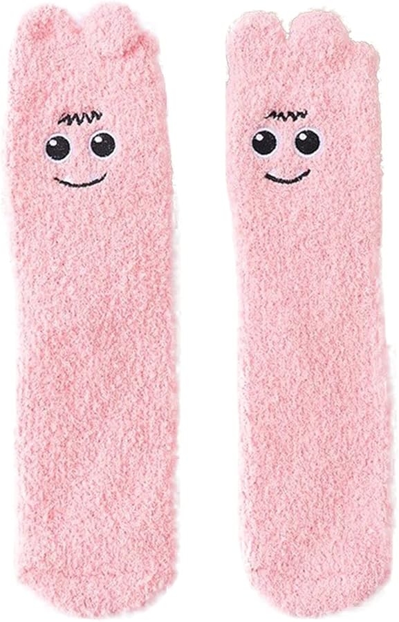 Womens Fuzzy Fluffy Socks Plush Warm Sleep Soft Fleece Socks Winter Home Sleep Plush Socks