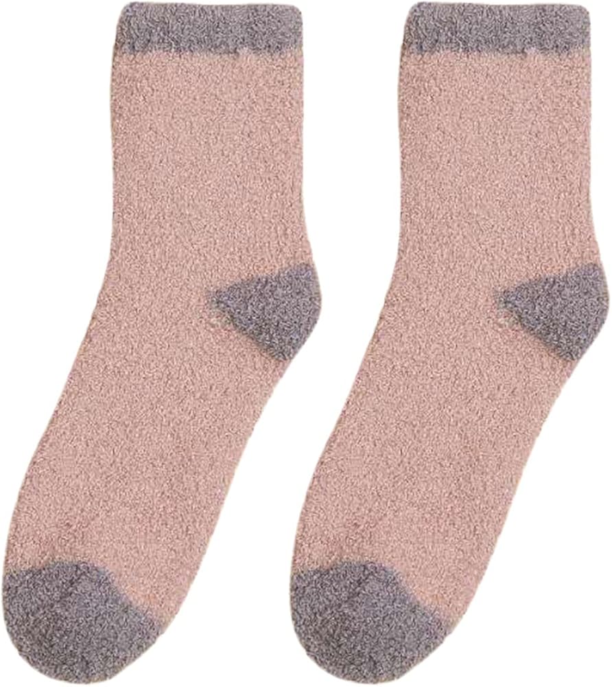 Fuzzy Socks for Women Super Soft Cozy Sleeping Socks Thick Cozy Plush Sock for Winter Indoor