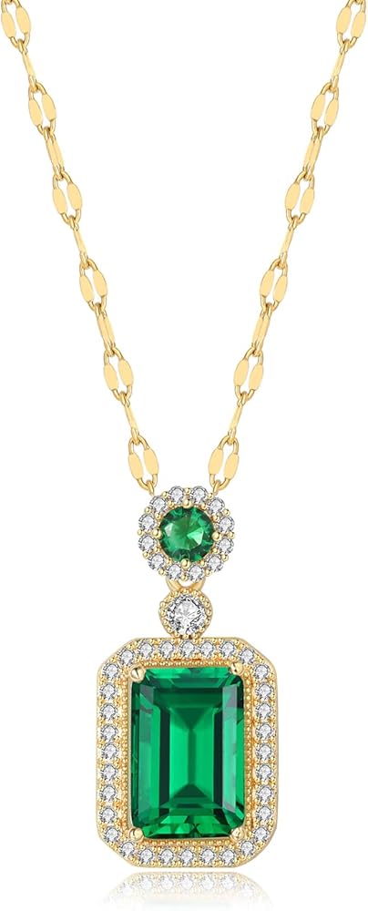 Necklace for women - Star, Moon, Phoenix, Swan, Emerald, Pink, Jewelry Gift for Women and Mothers - Ideal for Everyday Wear